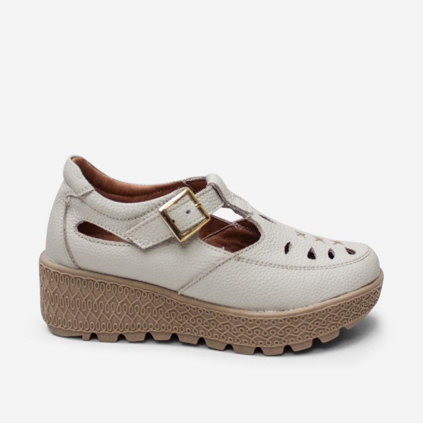 Zapato Puro Cuero 1108 Pv