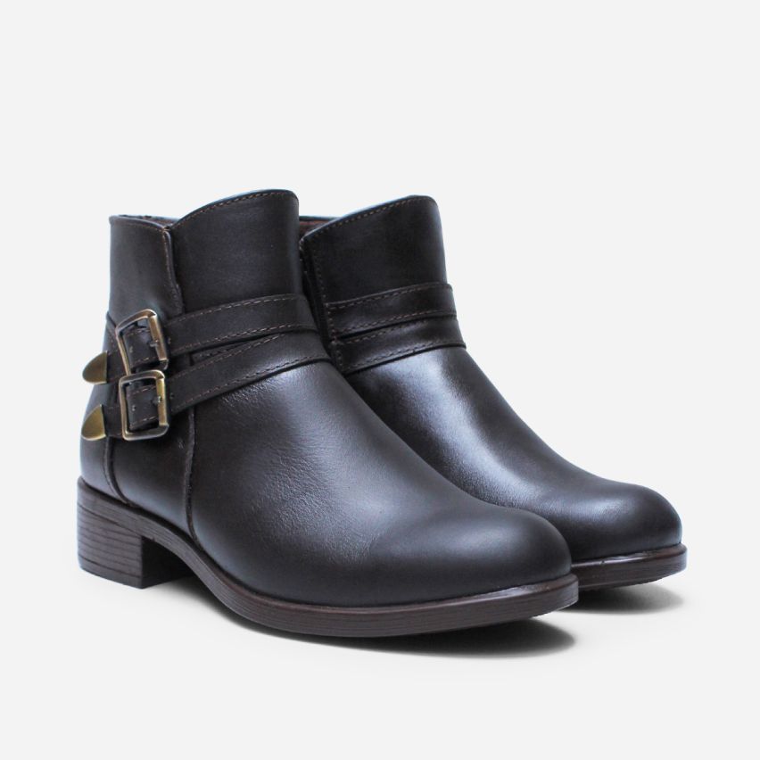 Botin Puro Cuero 1116 Marrón