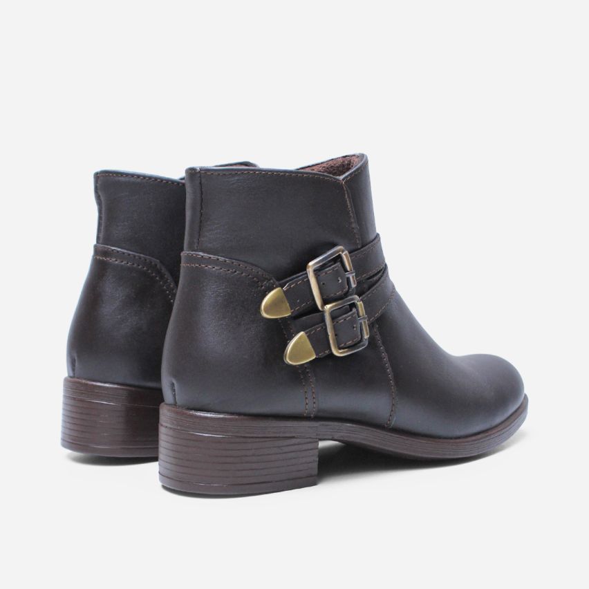 Botin Puro Cuero 1116 Marrón