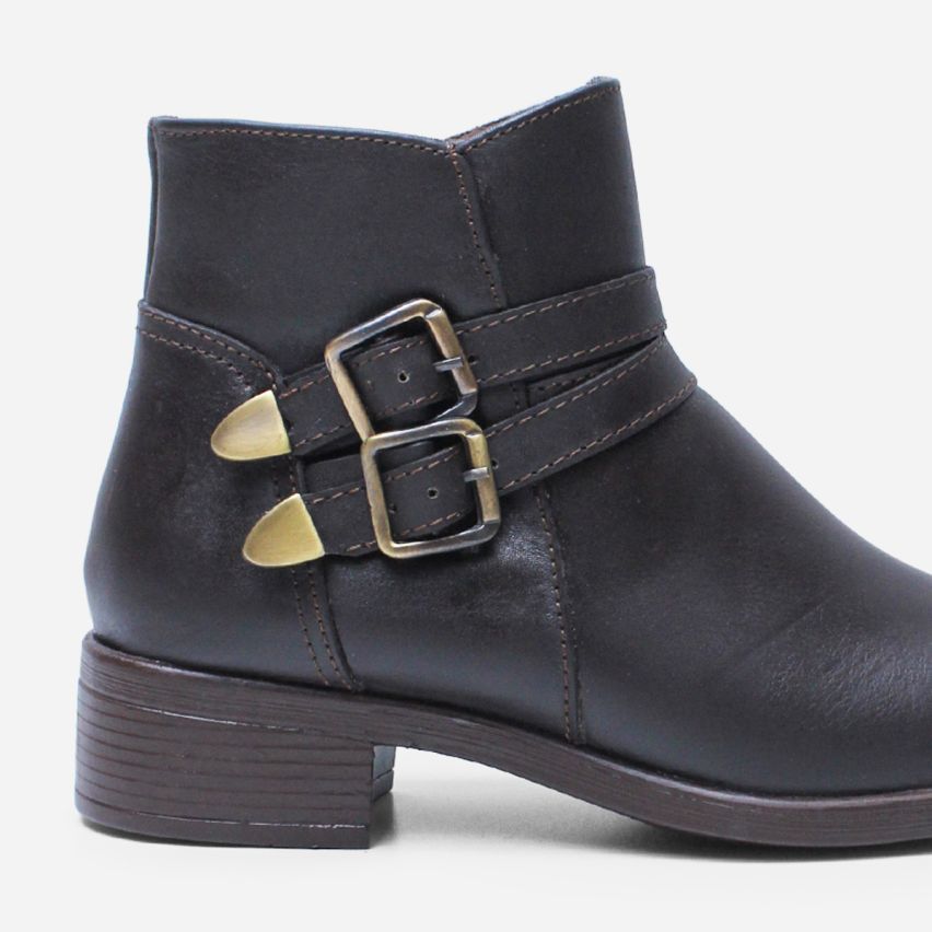 Botin Puro Cuero 1116 Marrón