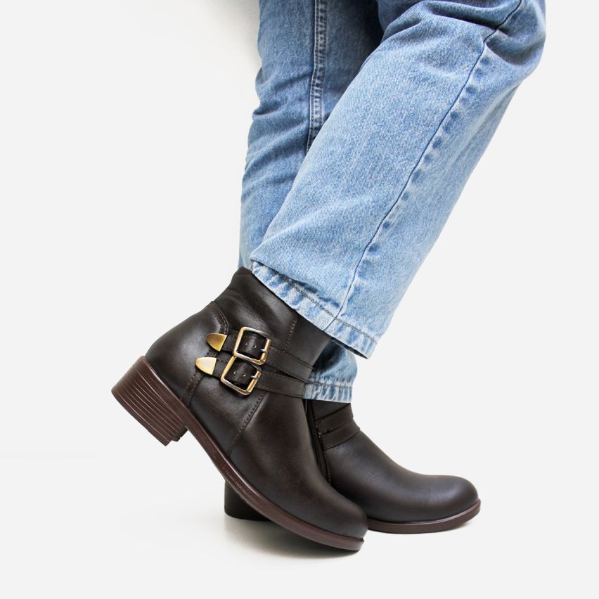 Botin Puro Cuero 1116 Marrón