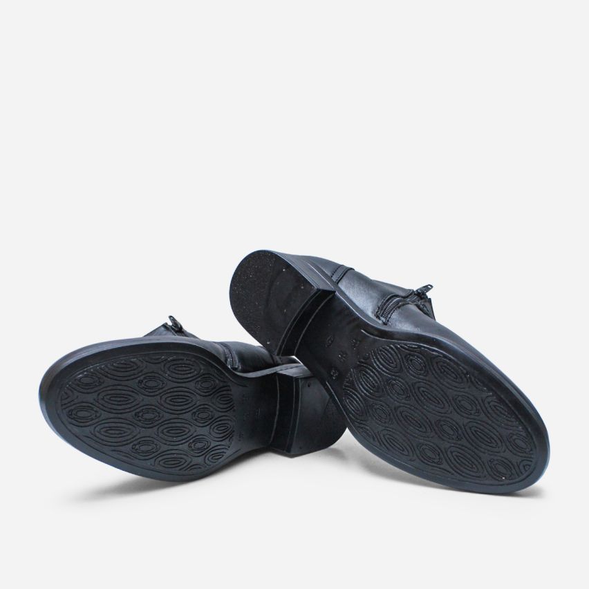 Botin Puro Cuero 1116 Negro