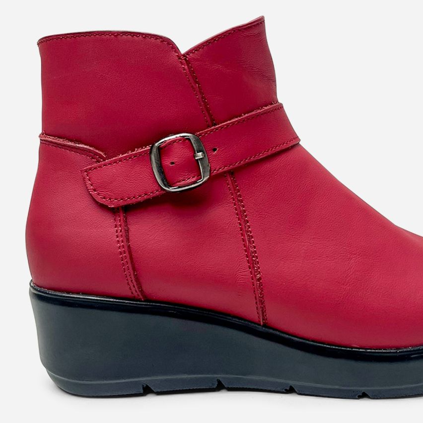 Botin Puro Cuero 1116 Vino