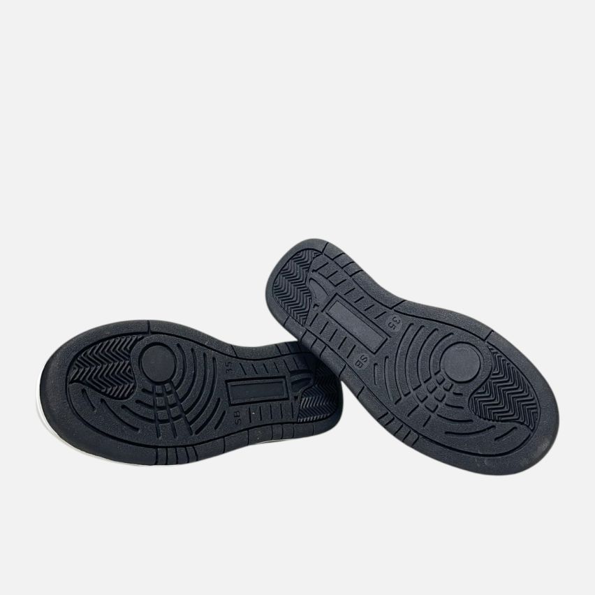 Zapatilla Puro Cuero 1125Negro