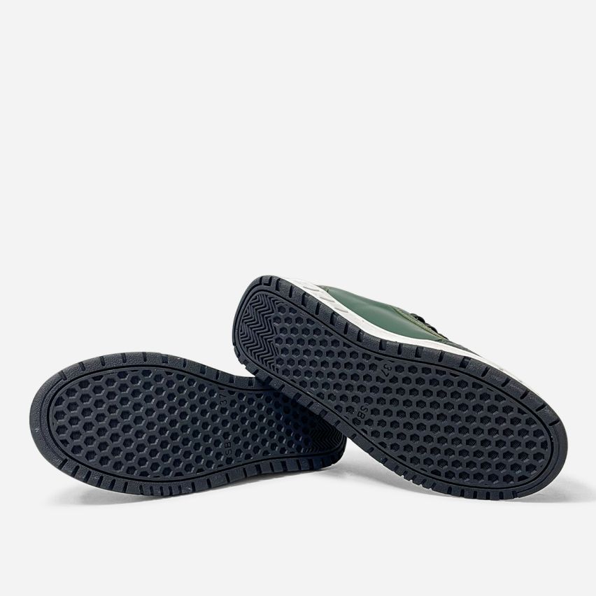 Zapatilla Puro Cuero 1125 Verde