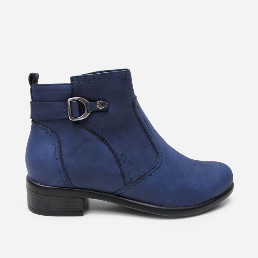 Botin Puro Cuero 1153 Azul