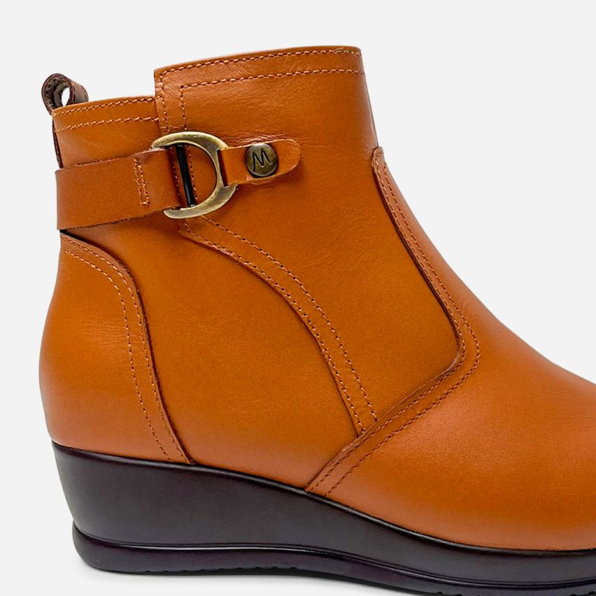 Botin Puro Cuero 1153 Miel