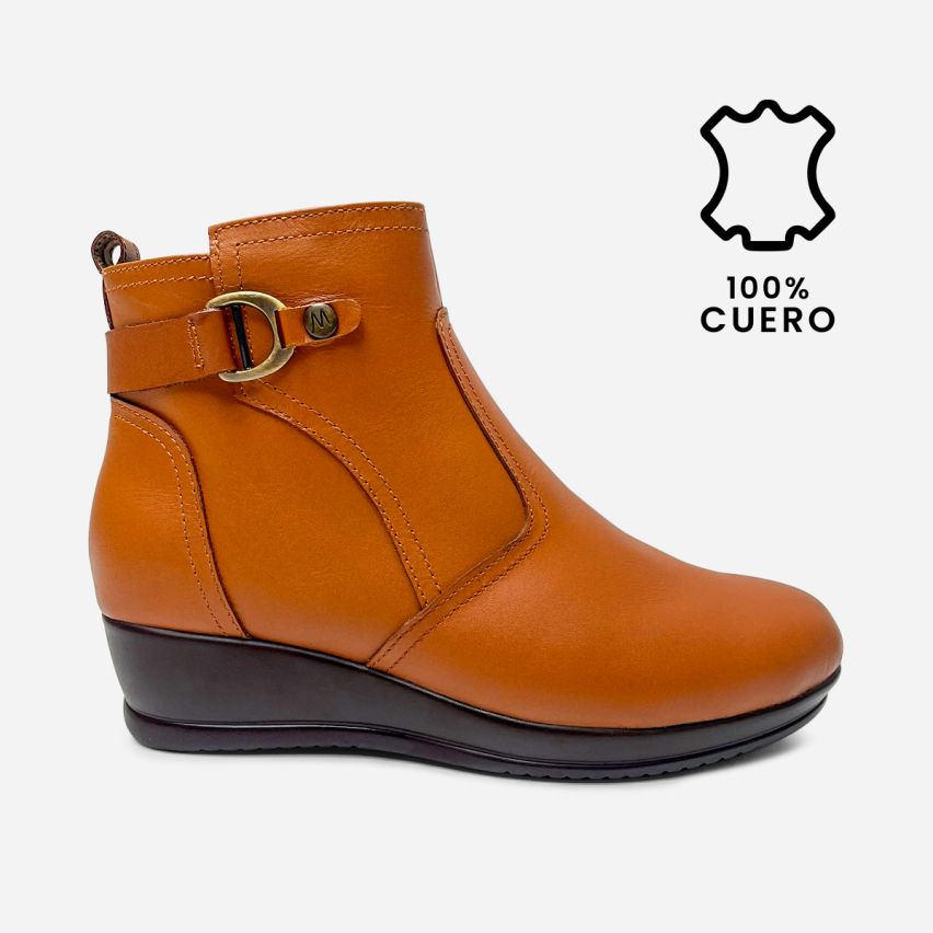 Botin Puro Cuero 1153 Miel