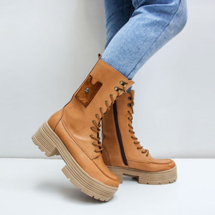 Bota Puro Cuero 1156