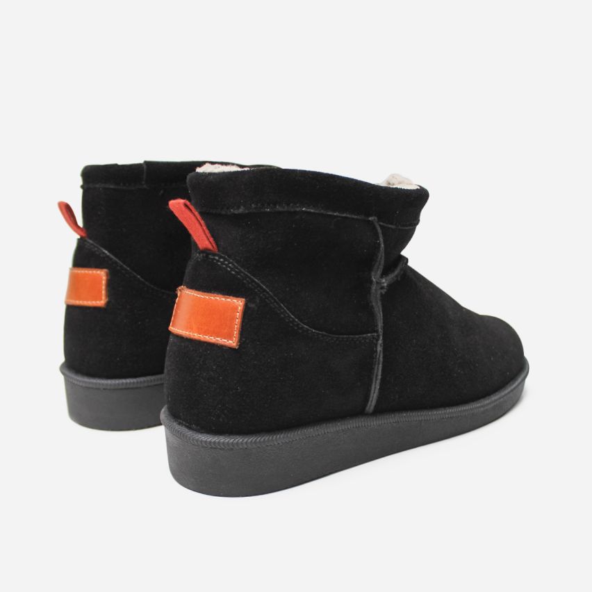 Botin Puro Cuero 1157 Negro
