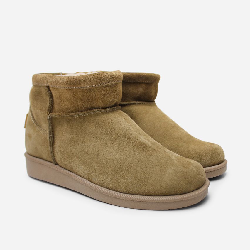 Botin Puro Cuero 1157 Olivo
