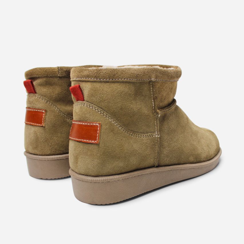 Botin Puro Cuero 1157 Olivo