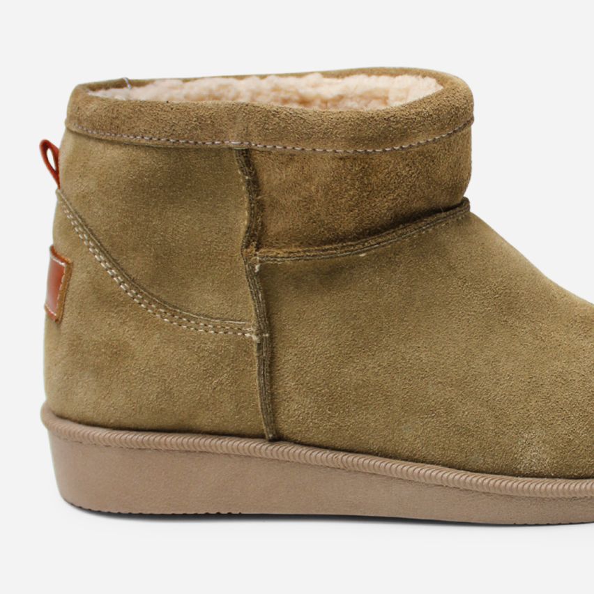 Botin Puro Cuero 1157 Olivo