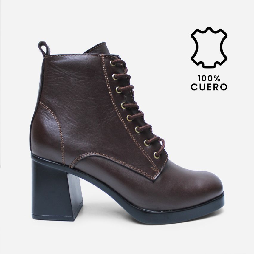 Bota Puro Cuero 1161 Marrón