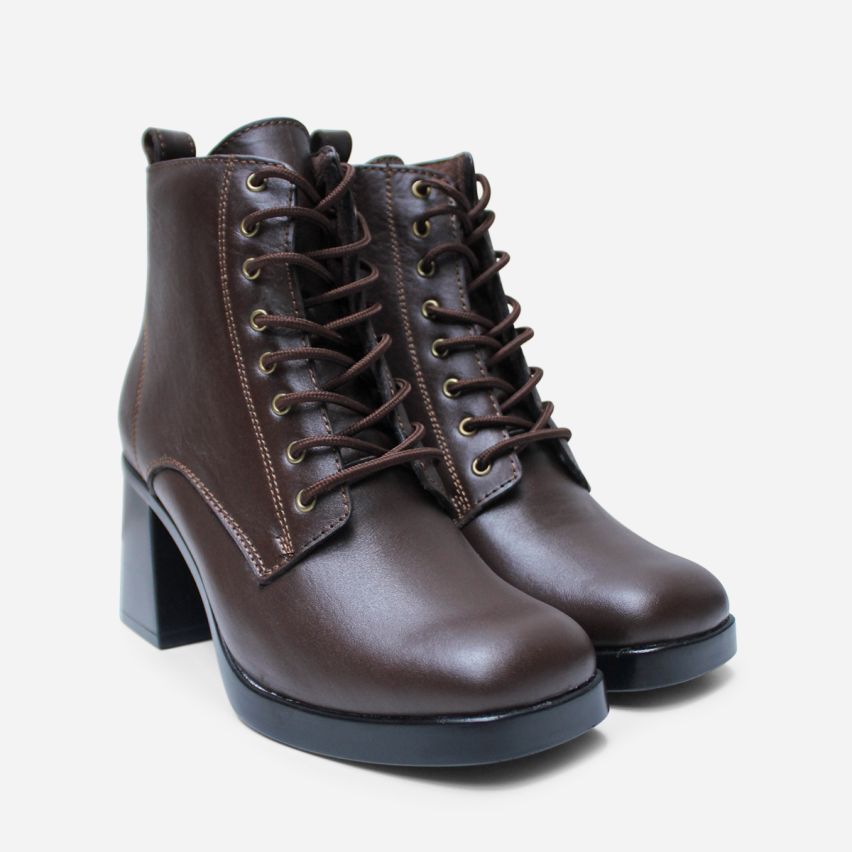 Bota Puro Cuero 1161 Marrón