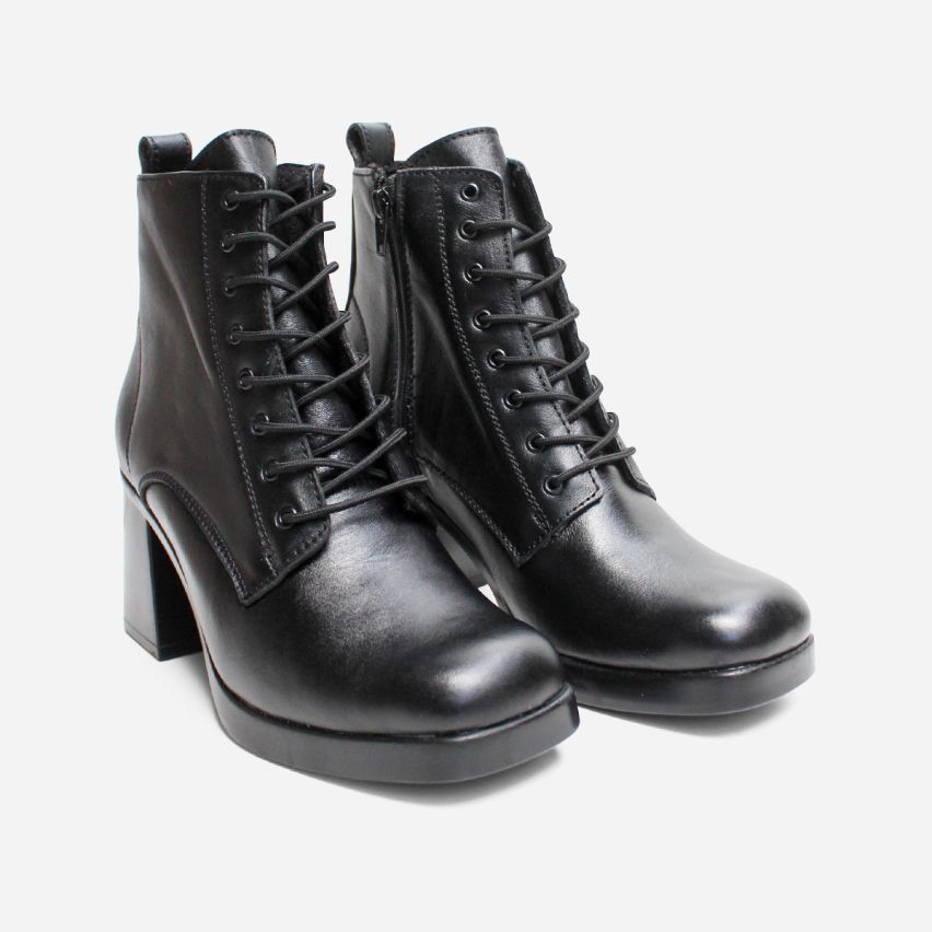 Botin Puro Cuero 1161 Negro
