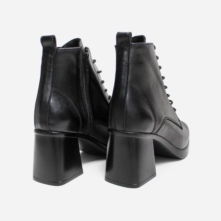 Botin Puro Cuero 1161 Negro