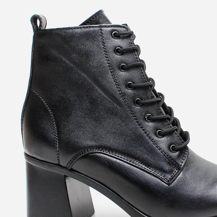 Botin Puro Cuero 1161 Negro