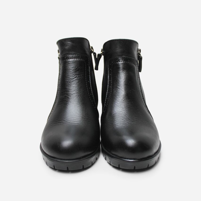Botin Puro Cuero 1162 Negro