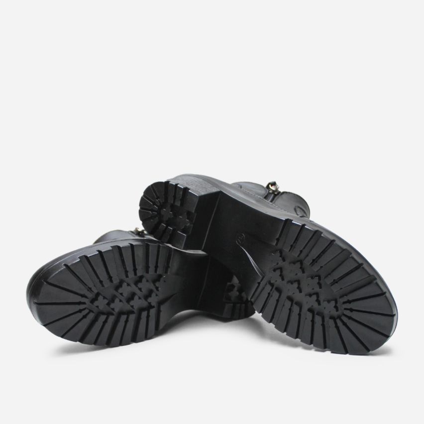 Botin Puro Cuero 1162 Negro