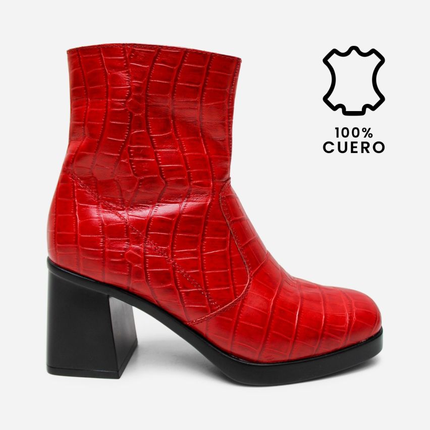 Botin Puro Cuero 1164 P