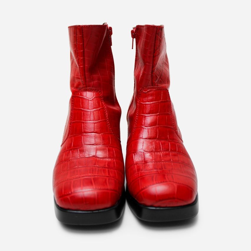 Botin Puro Cuero 1164 P
