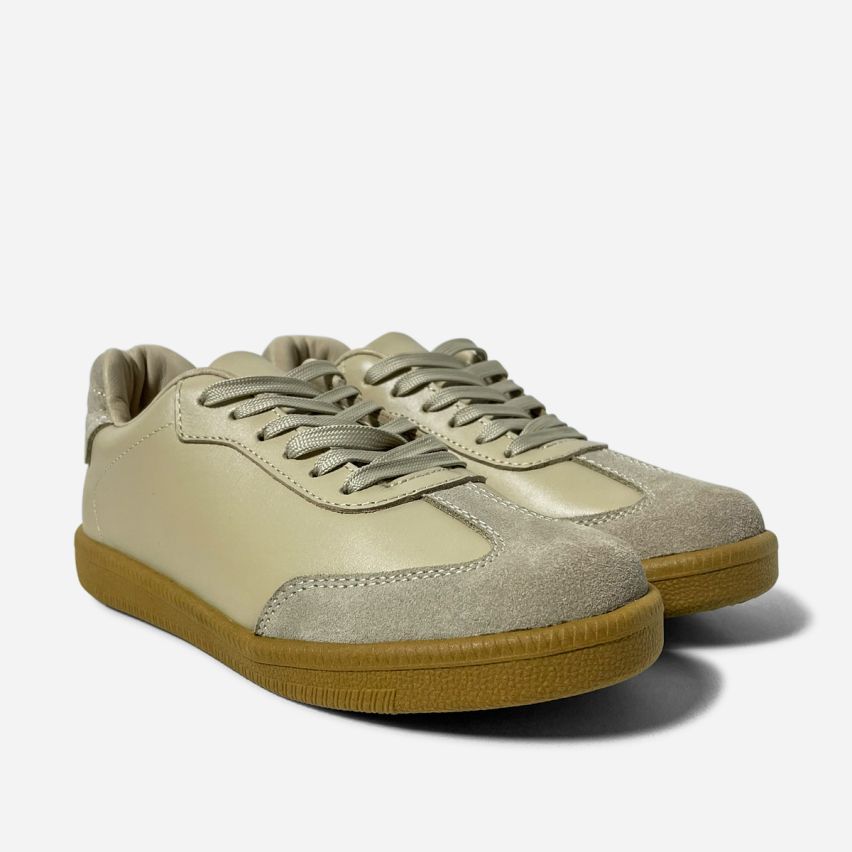 Zapatilla Puro Cuero 1165 Olivo