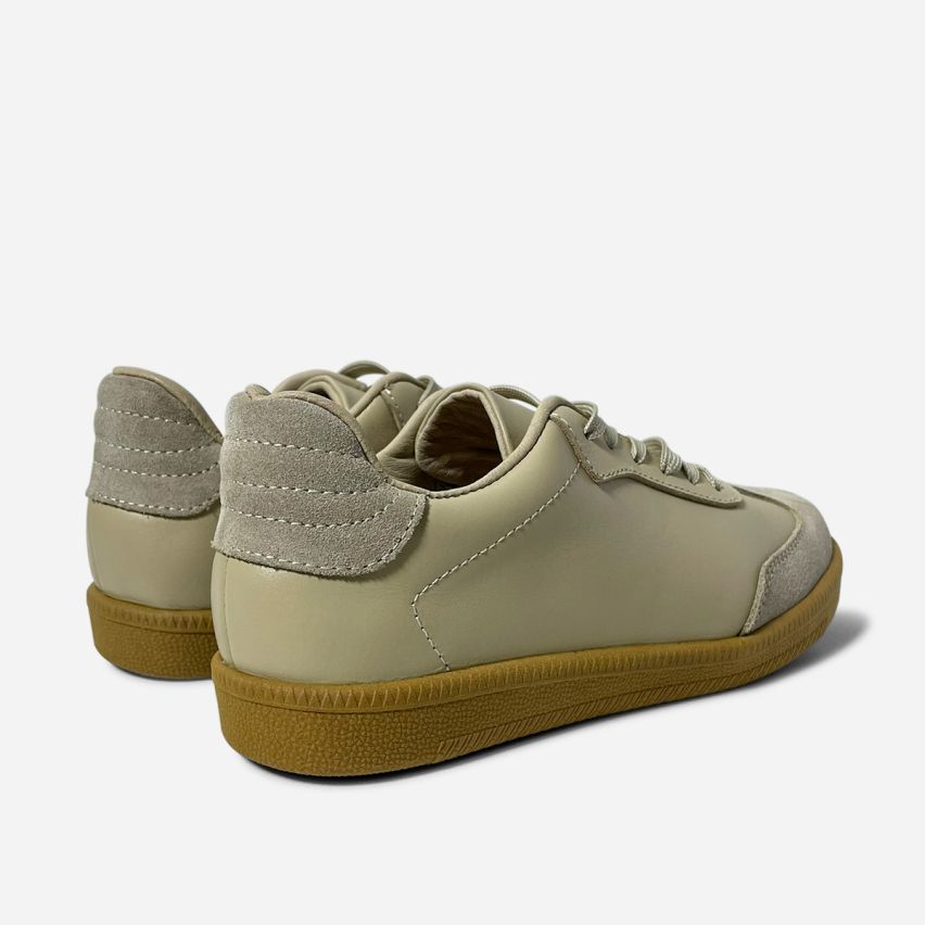 Zapatilla Puro Cuero 1165 Olivo