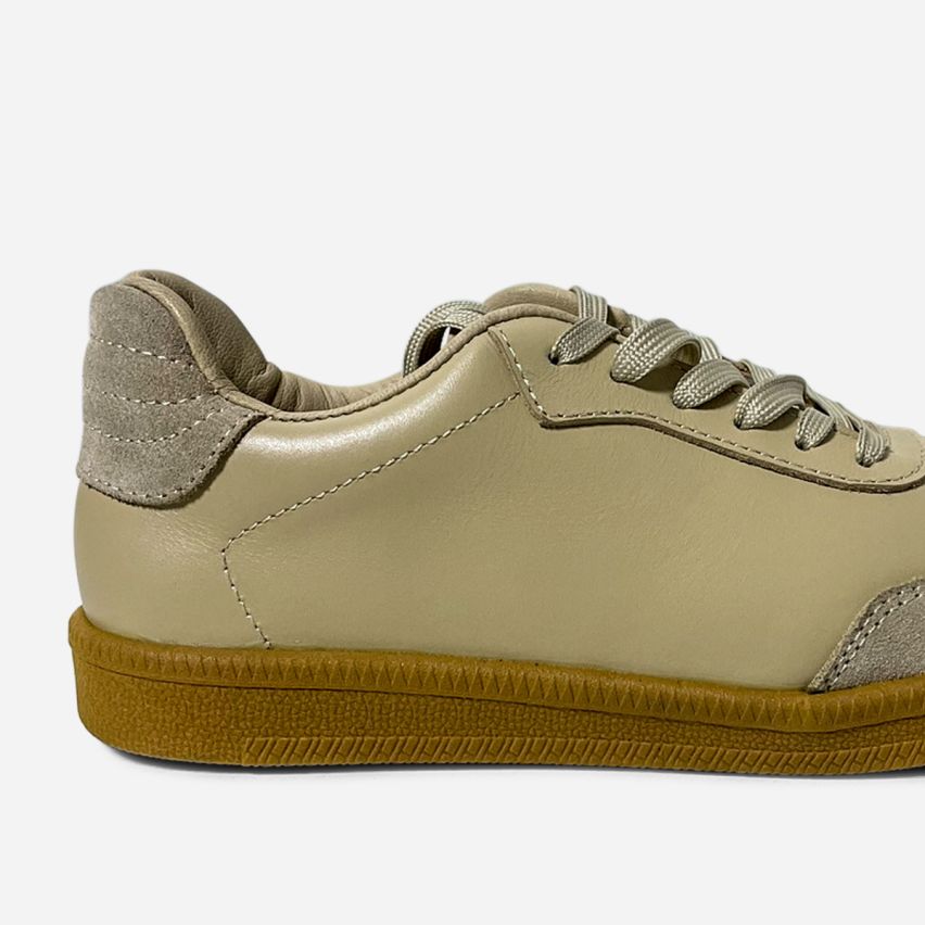 Zapatilla Puro Cuero 1165 Olivo