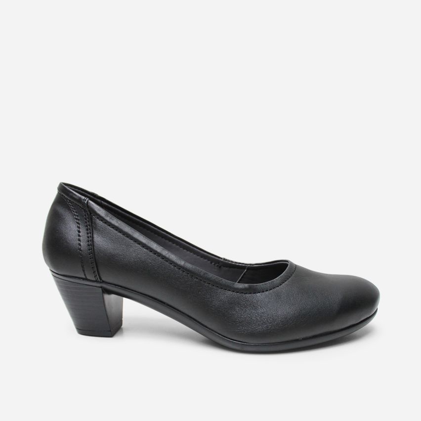 Zapato Puro Cuero 1166 Negro