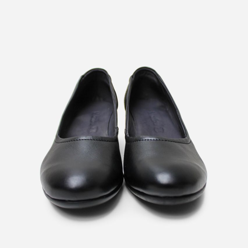 Zapato Puro Cuero 1166 Negro