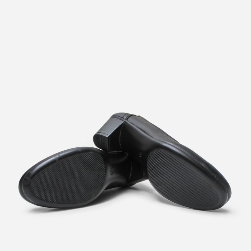 Zapato Puro Cuero 1166 Negro