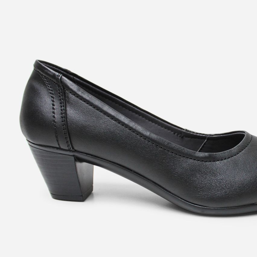 Zapato Puro Cuero 1166 Negro