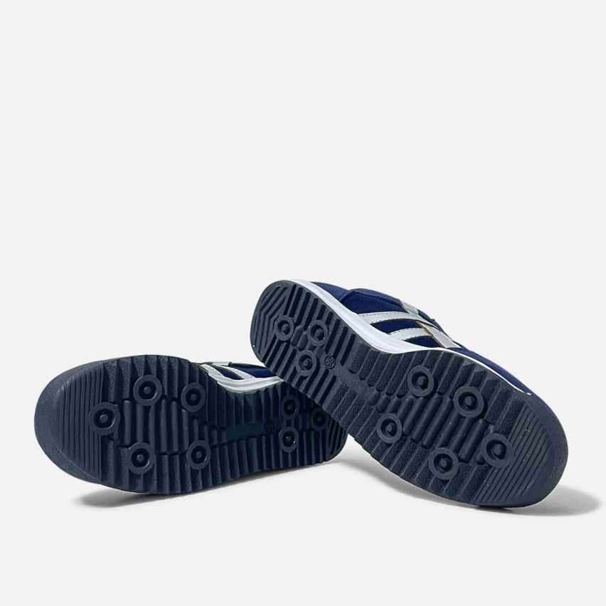 Zapatilla Puro Cuero 1167 Azul