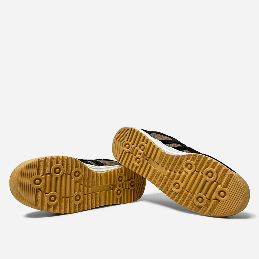 Zapatilla Puro Cuero 1167 Marrón