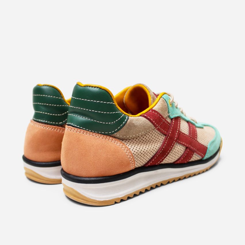 Zapatilla Puro Cuero 1167 Multicolor