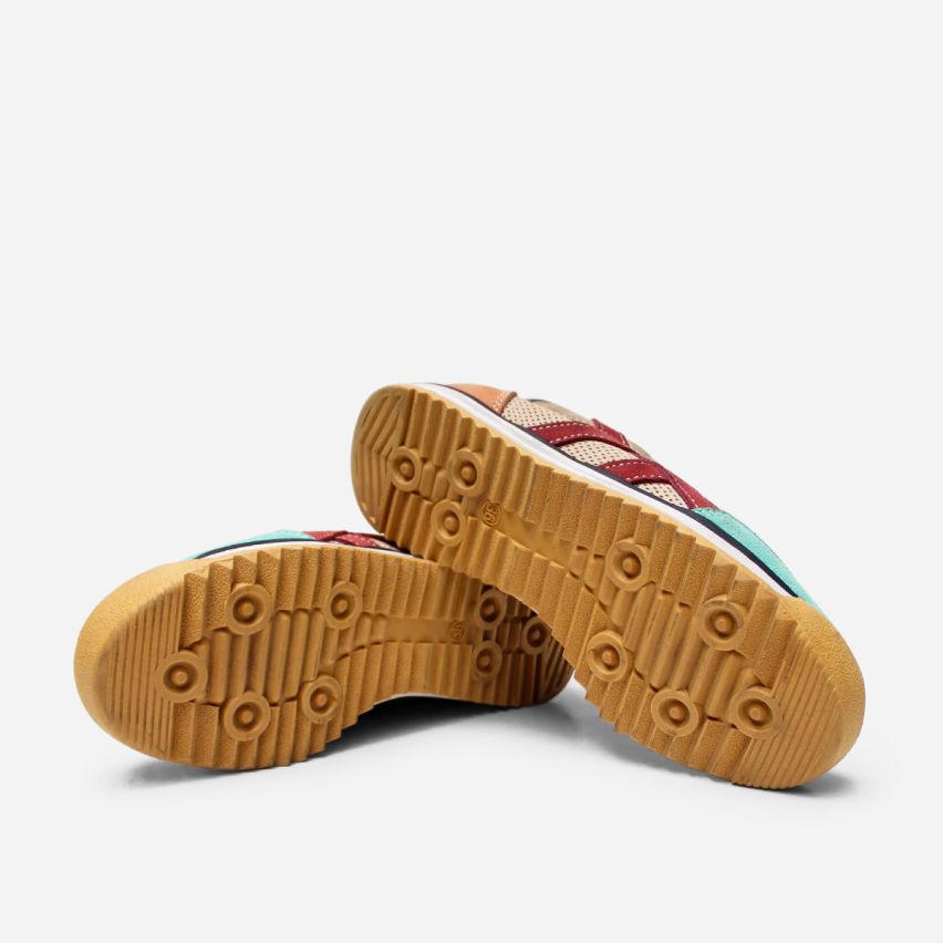 Zapatilla Puro Cuero 1167 Multicolor