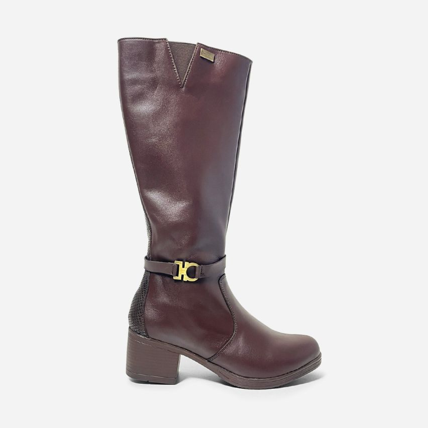 Bota Puro Cuero 1168 Marrón