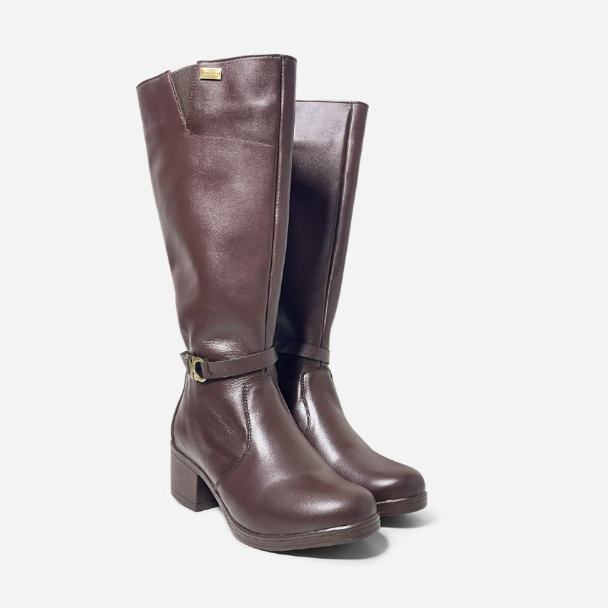 Bota Puro Cuero 1168 Marrón