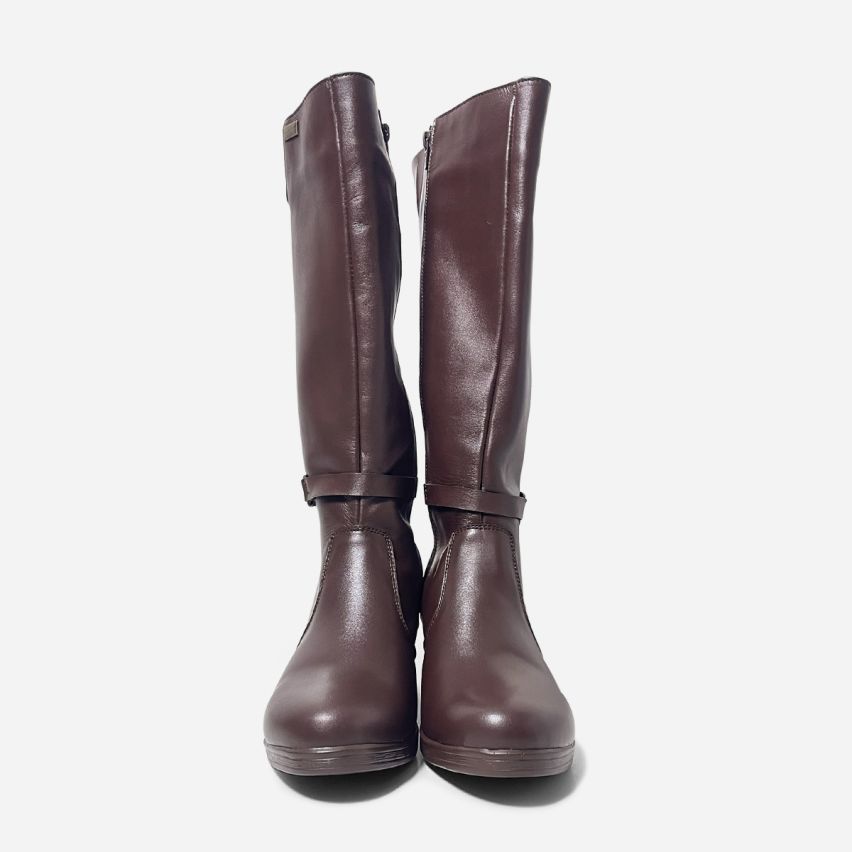 Bota Puro Cuero 1168 Marrón