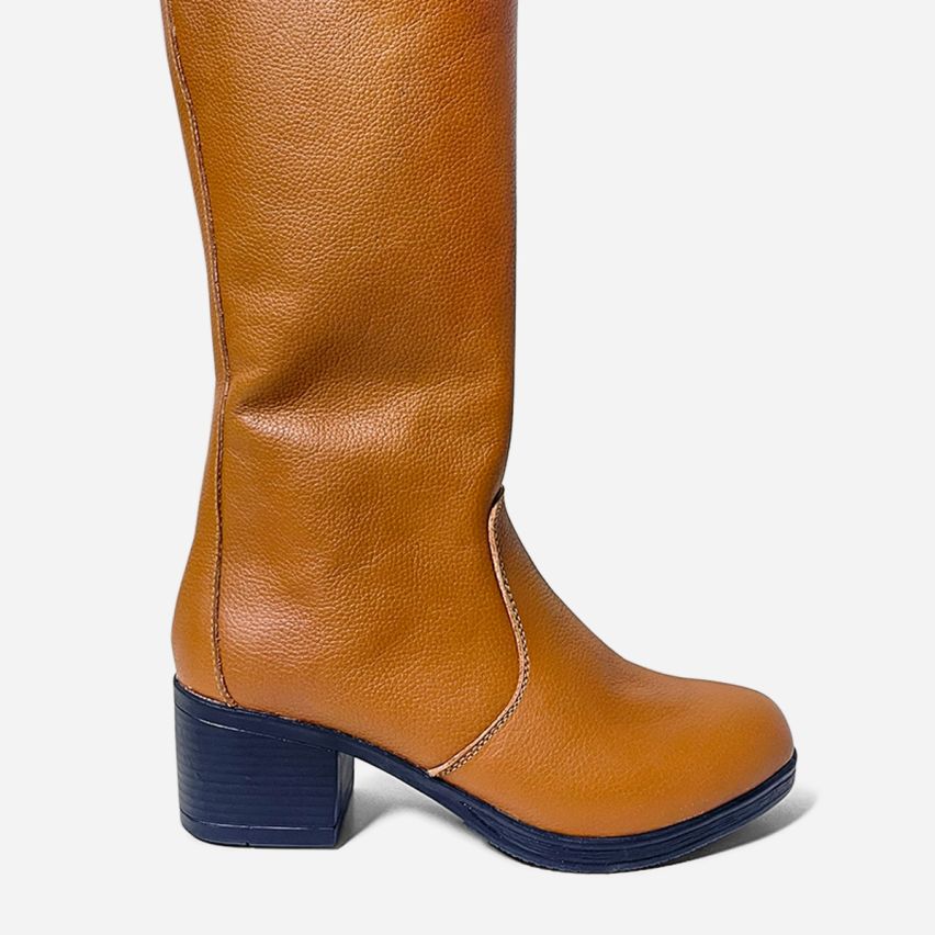 Bota Puro Cuero 1168 Miel