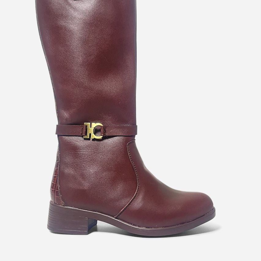 Bota Puro Cuero 1168 Vino