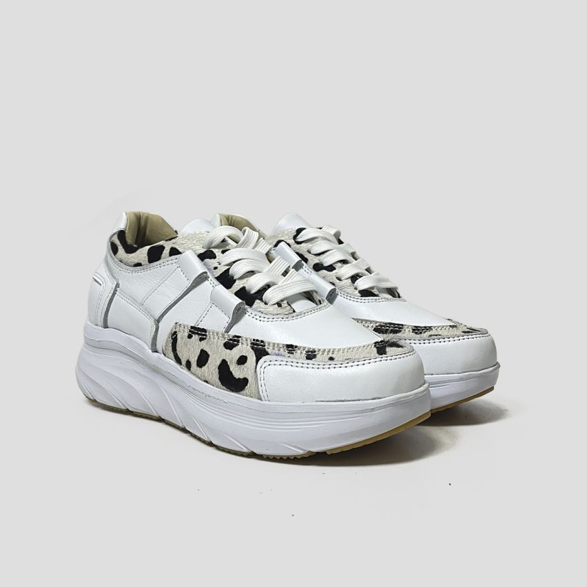 Zapatilla Puro Cuero 1176Blanco