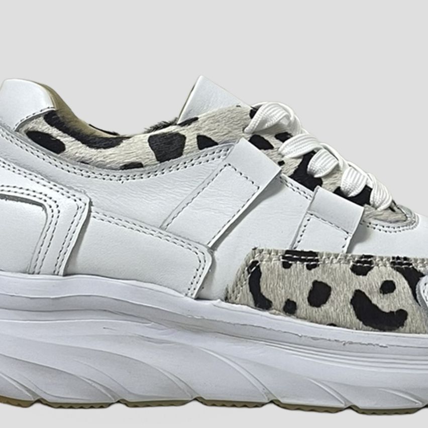 Zapatilla Puro Cuero 1176Blanco