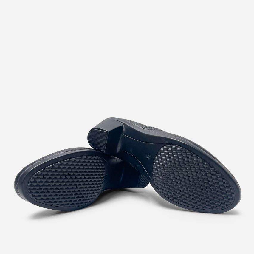 Zapato Puro Cuero 1177 Negro