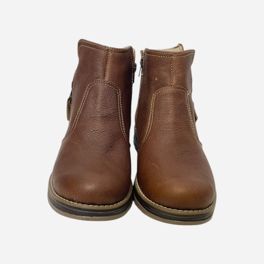 Botines de Puro Cuero Modelo 1200 Marrón