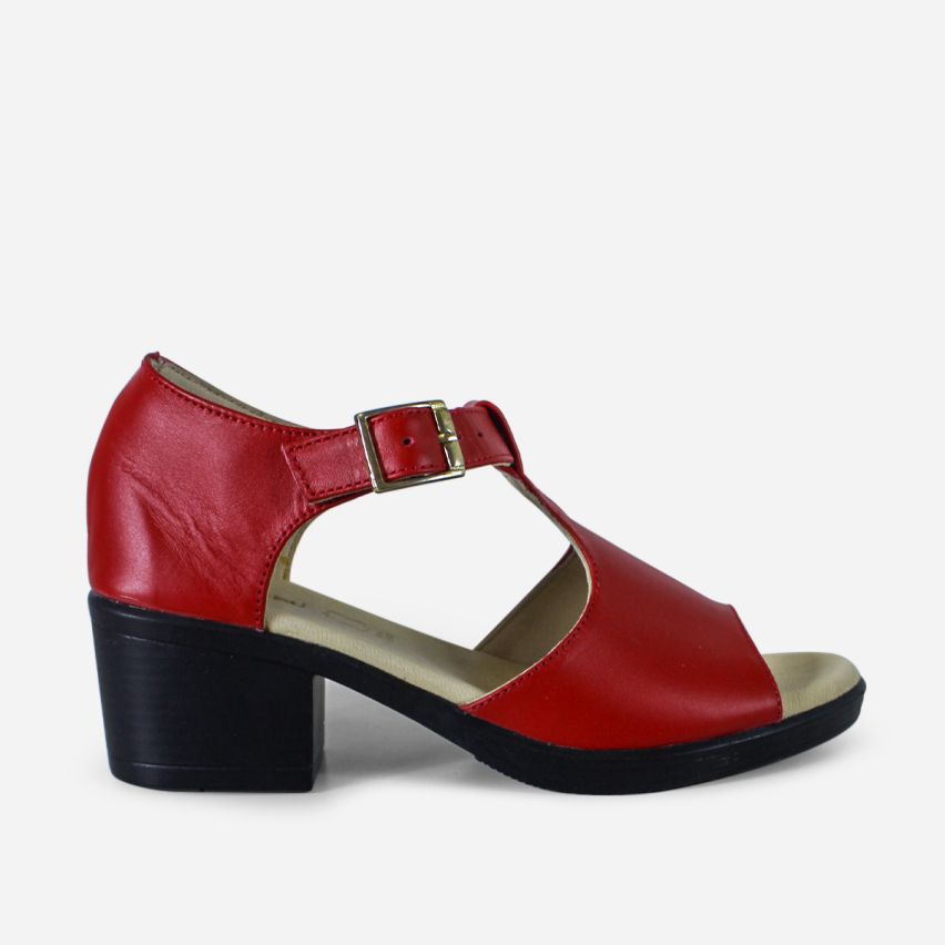 Sandalia Puro Cuero 1130 - Negro