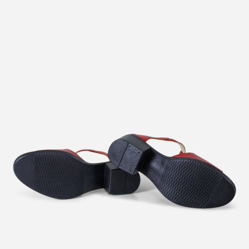 Sandalia Puro Cuero 1130 - Negro