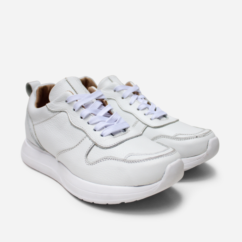 Zapatilla Escolar Puro Cuero 1102-1
