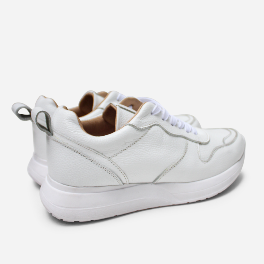 Zapatilla Escolar Puro Cuero 1102-1